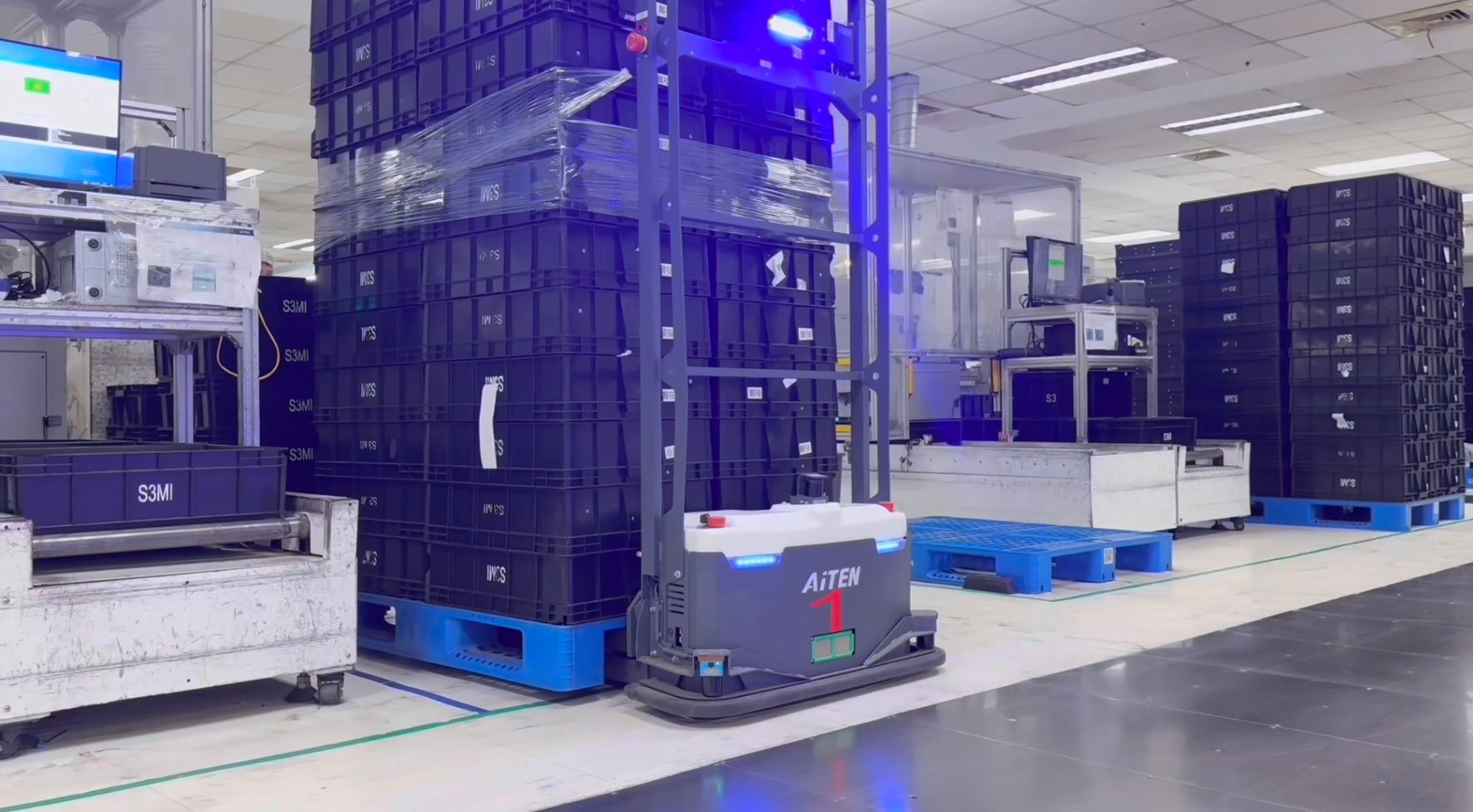 ​AGV无人叉车的应用：AiTEN 金年会如何赋能工厂内部物流